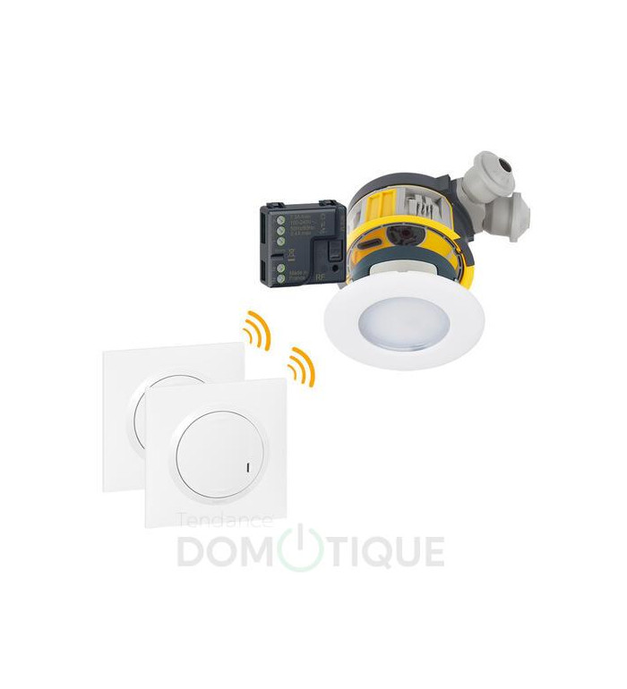 KIT 3 SPOTS A LED DIMMABLE IP44 MODUL'UP COMPLET, 1 MICROMODULE, 2 ...