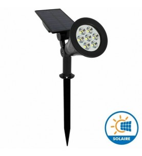 SPOT PIQUET LED SOLAIRE 6W...