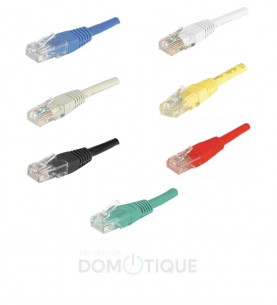 CORDON RJ45 CATEGORIE 6 U/UTP