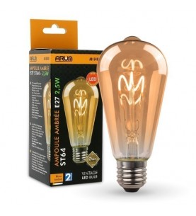 AMPOULE LED E27 ST64 2.5W...