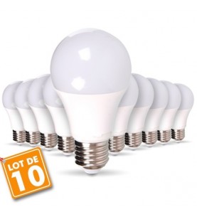 LOT DE 10 AMPOULES E27 11W...