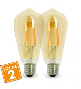 LOT DE 2 AMPOULES LED, E27,...